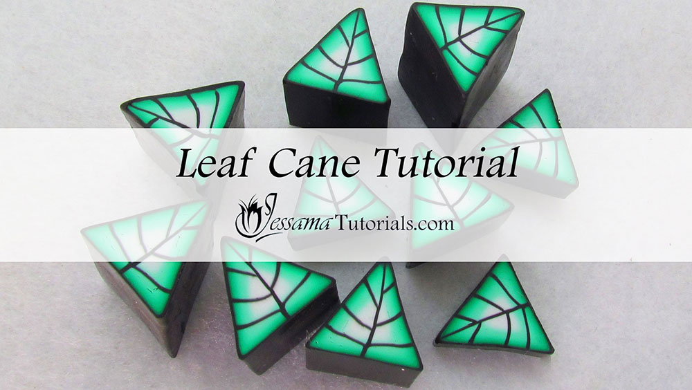 Basic Polymer Clay Leaf Canes