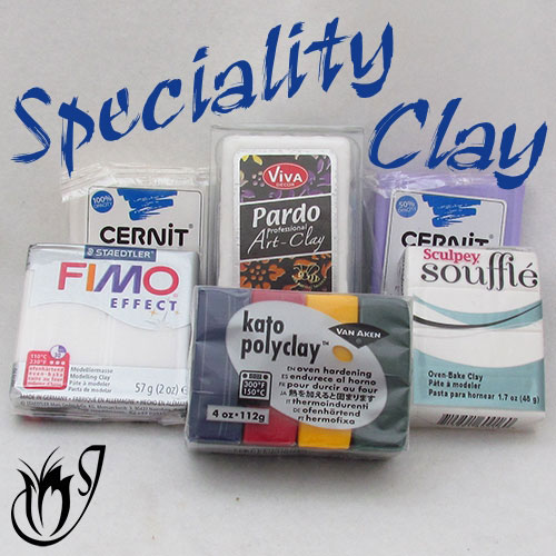 Speciality polymer clays