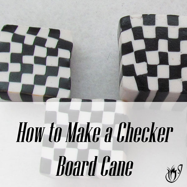 Polymer Clay Beads Black And White Checkerboard - Temu