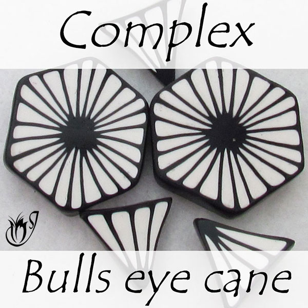 Complex Bulls Eye Petal Cane