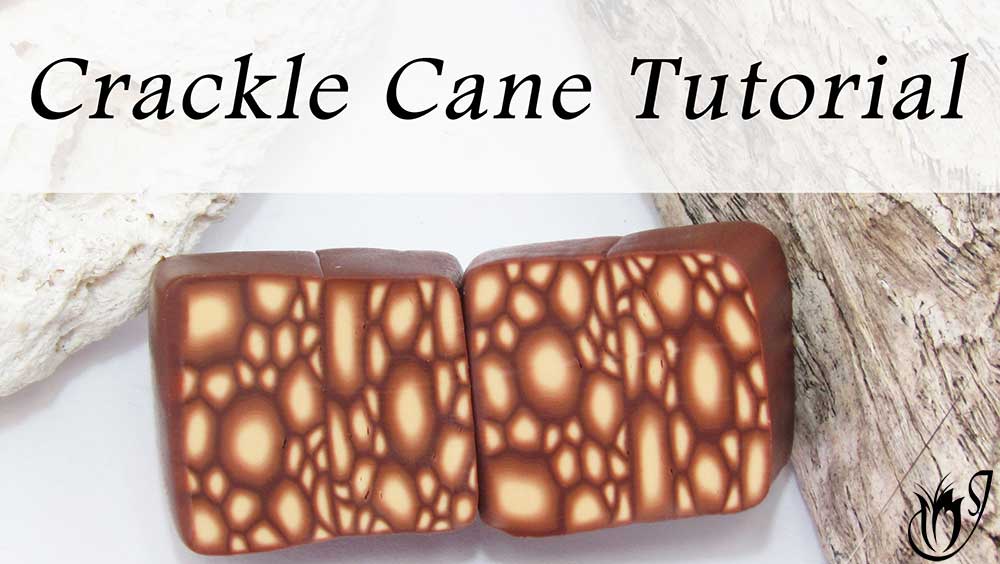 Polymer Clay Crackle Cane