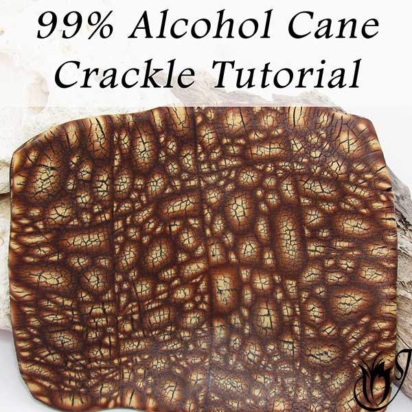 99% Alcohol Cane Polymer Clay Crackle