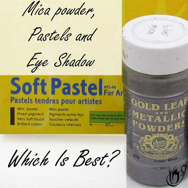 Mica Powder, eye shadow and pastels.