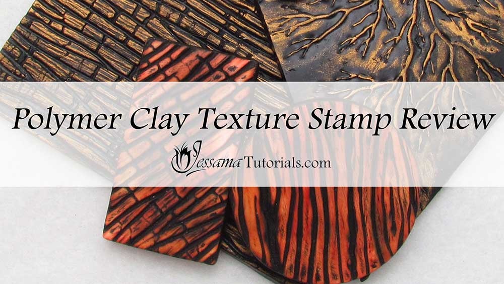 How to Make Polymer Clay and Texture Stamps from Cardstock and