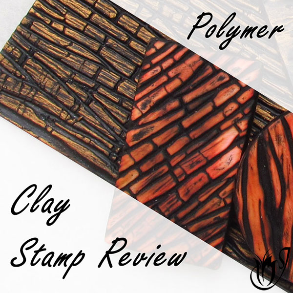 Handmade polymer clay texture stamps