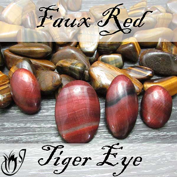 Polymer Clay Faux Red Tiger Eye