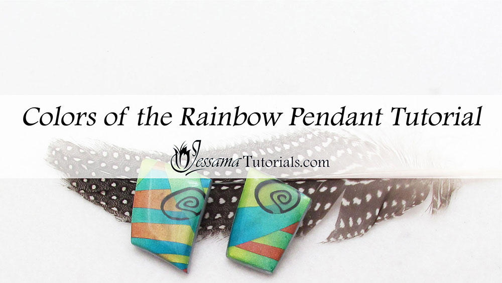 Rainbow Pendant Skinner Blend Tutorial