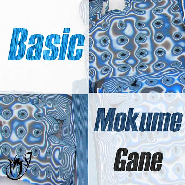 Basic polymer clay Mokume Gane