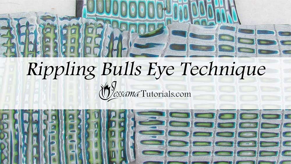 Rippling Bullseye Cane Mokume Gane Technique