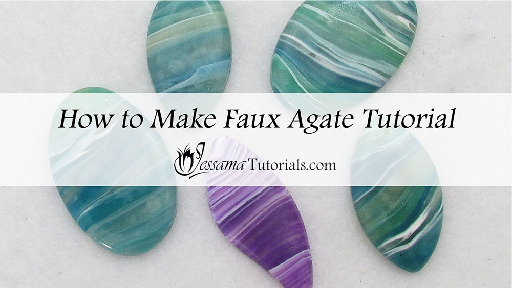 How to make faux agate