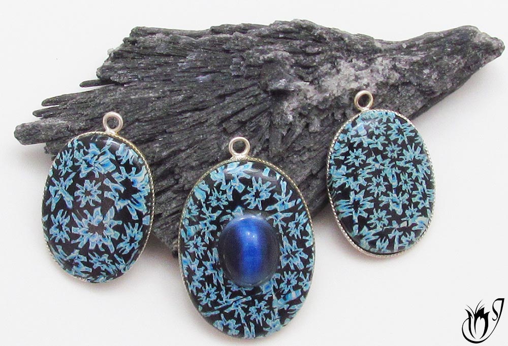 Chinese vase polymer clay beads