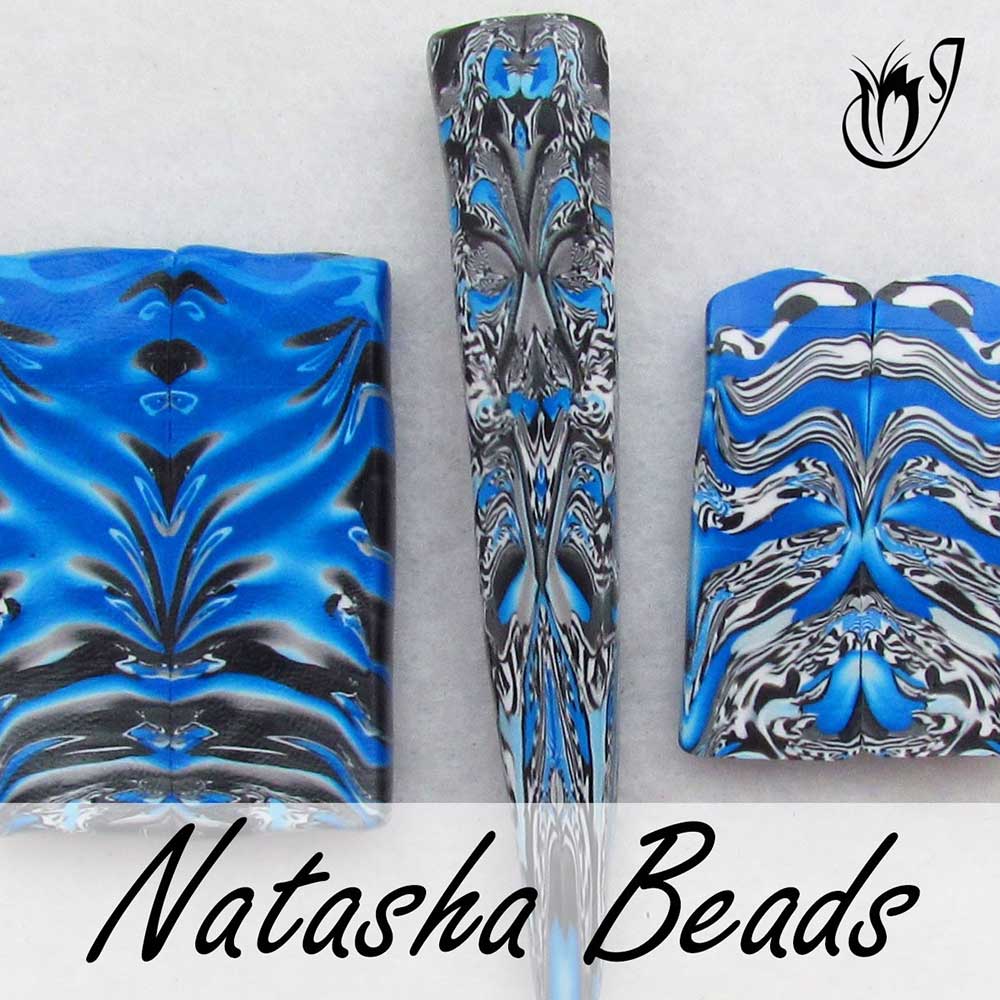 Polymer Clay Natasha Beads