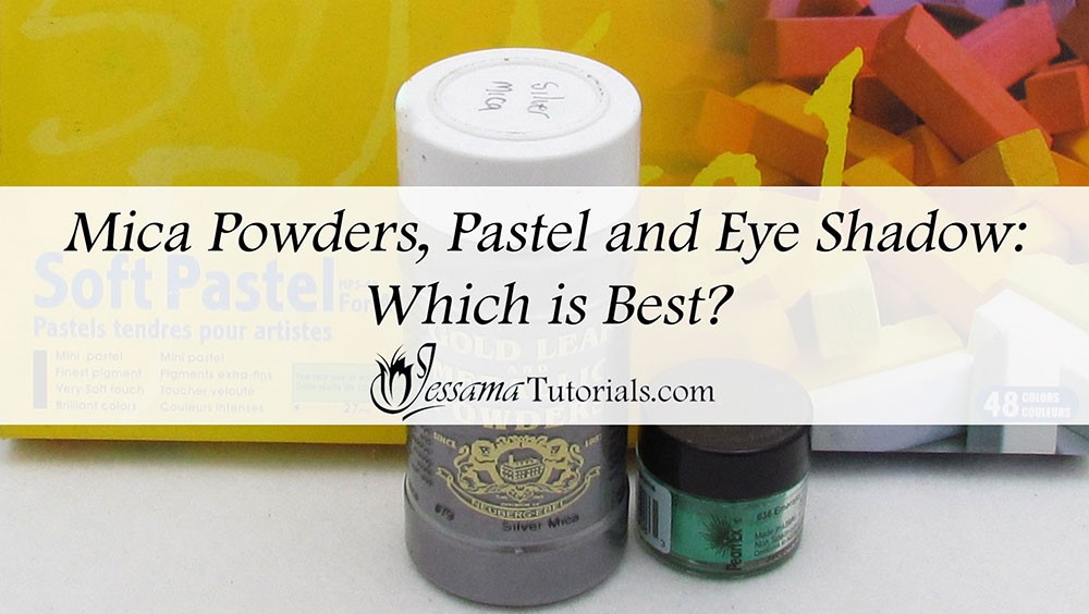 Mica Powders, Eye Shadow and Pastels for Polymer Clay
