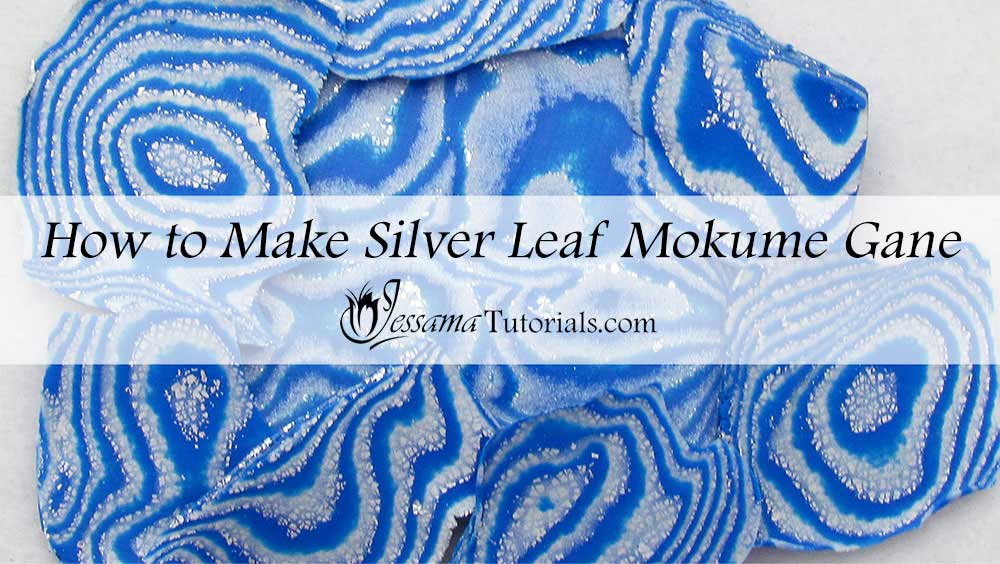 Silver leaf Mokume Gane
