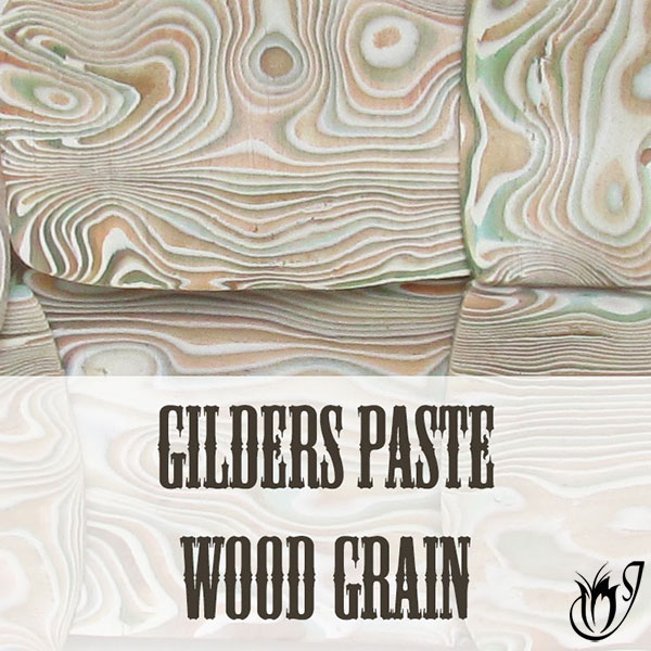 Gilders paste wood grain Mokume Gane