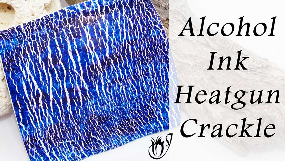 Alcohol Ink Heatgun Polymer Clay Crackle