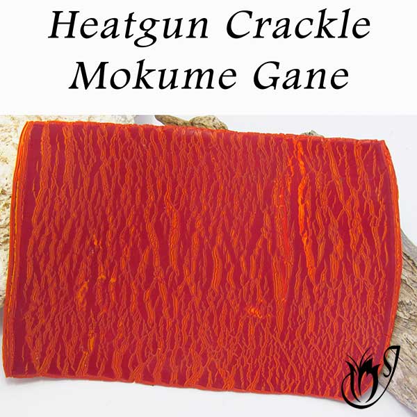 Heatgun Mokume Gane Polymer Clay Crackle