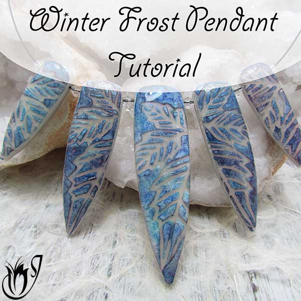 Winter Frost Polymer Clay Tutorial