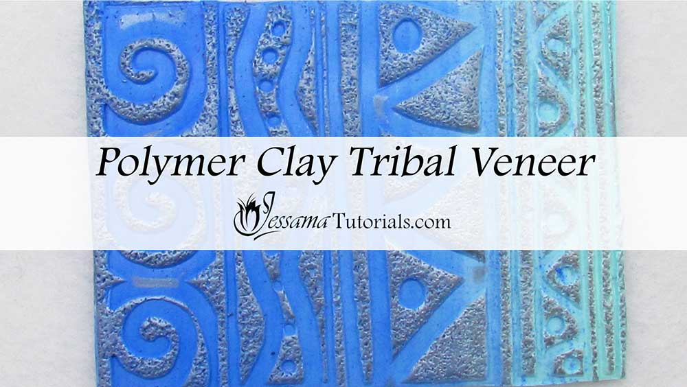 Tribal Polymer Clay Veneer Tutorial